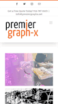 Mobile Screenshot of premiergraphx.net